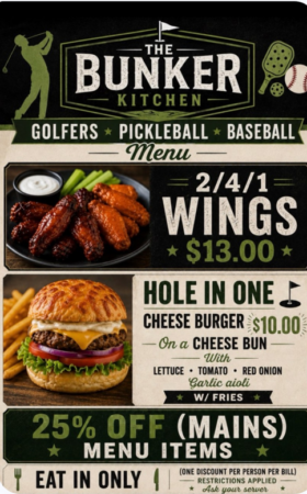 Bunket-Sports-Special-Menu